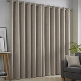 Fusion Strata Natural Eyelet Curtains Fusion Strata Natural Eyelet Curtains
